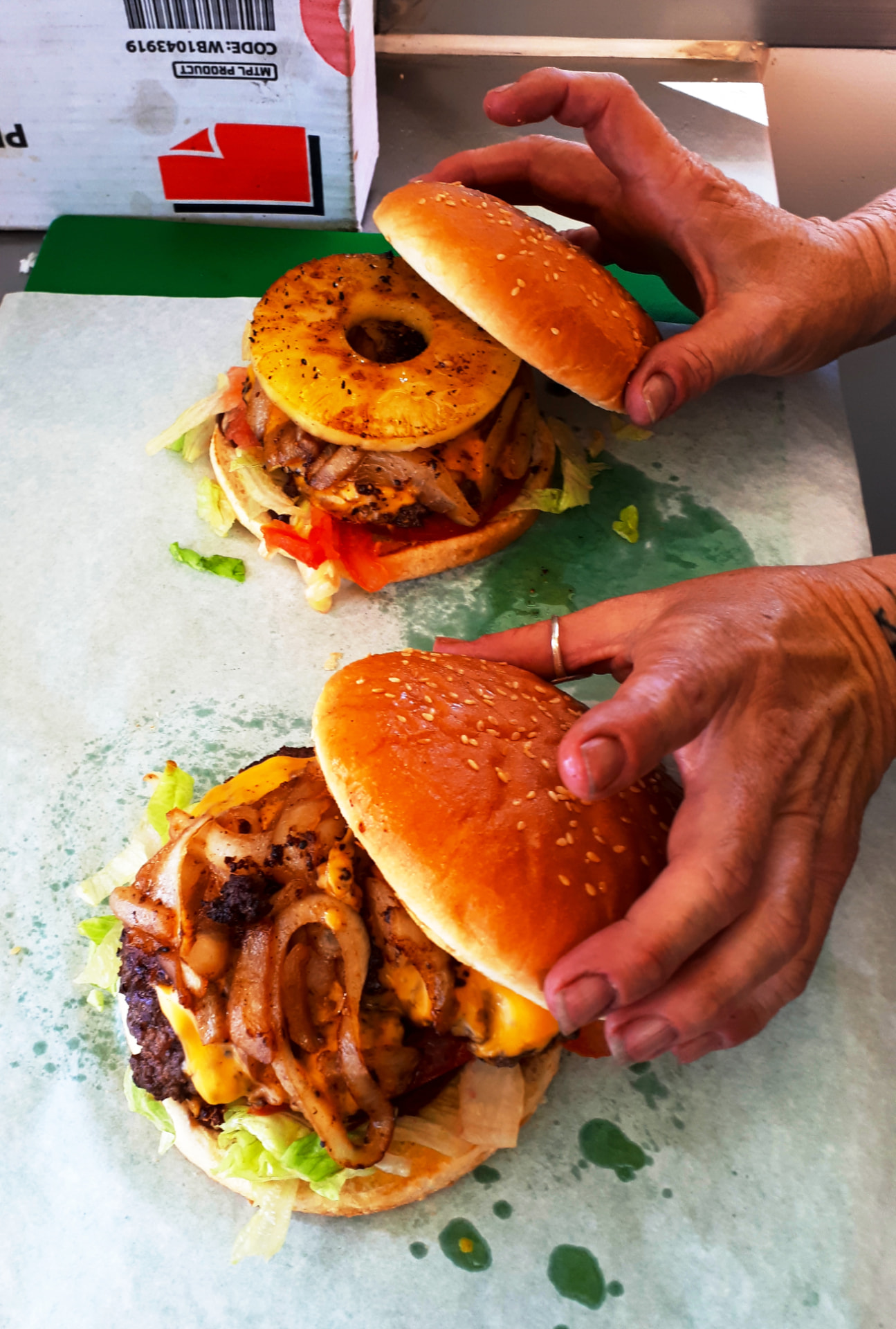 Hamburger with the Lot