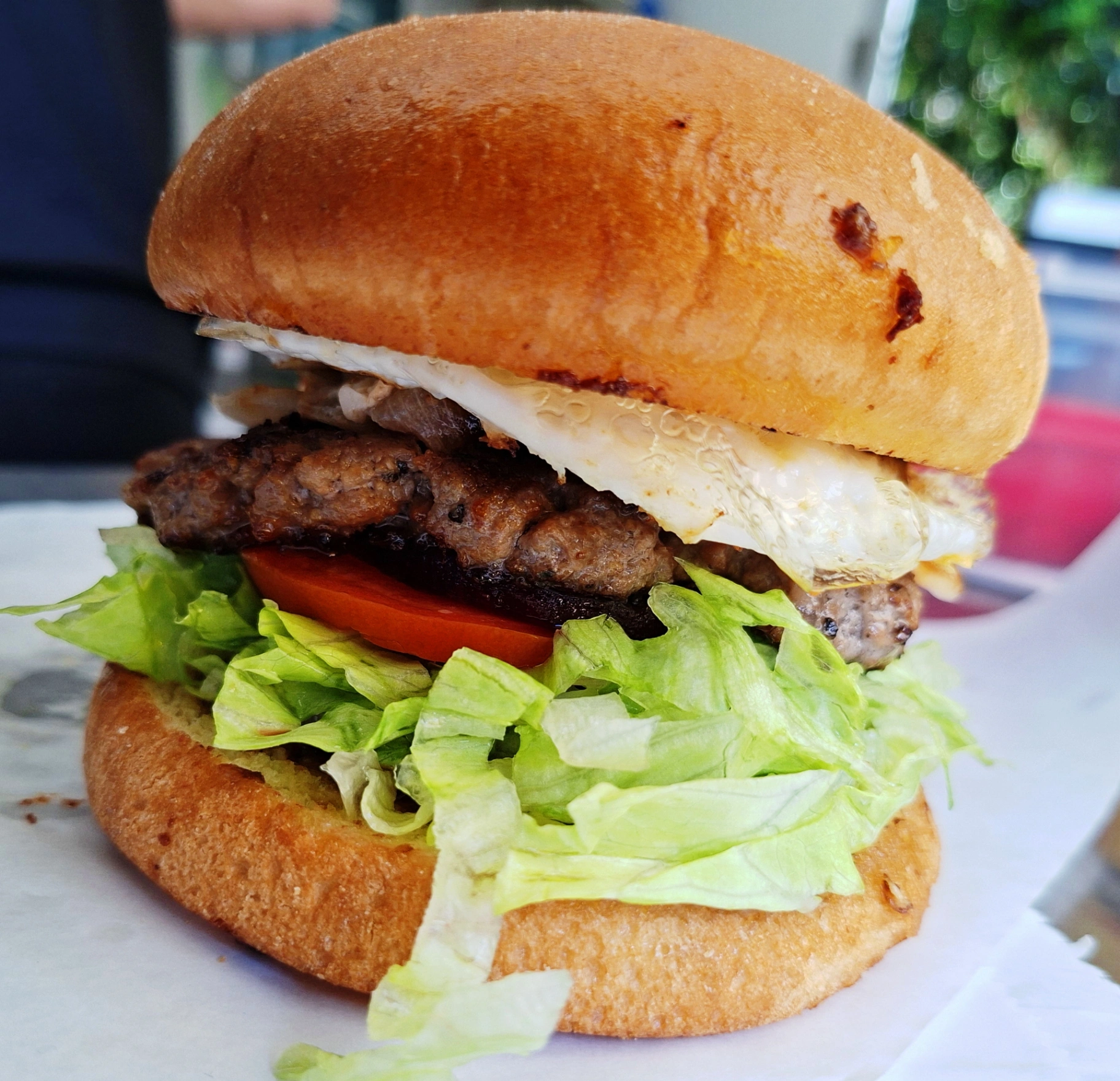 Bacon & Egg Burger